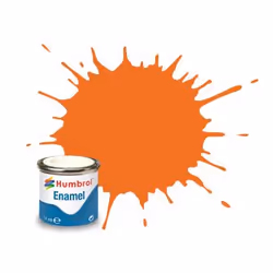 Humbrol Enamel, Orange, Peinture émaillée, Liquide, 14 ml, 1 pièce(s)