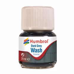 Humbrol Enamel Wash, Gris, Peinture émaillée, Liquide, 28 ml, 1 pièce(s)