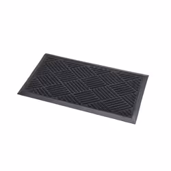 ADDIS Thirsk, Tapis, Intérieur & extérieur, Rectangle, Noir, Motif, Polypropylène