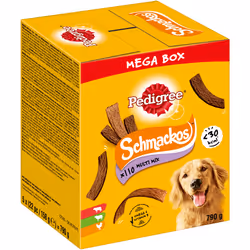 Pedigree SCHMACKOS Multi Mix, Friandises, Chien, Adulte, Bœuf, Agneau, Volaille, 790 g
