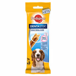 Pedigree Dentastix Medium, Adulte, Bœuf, Poulet, 180 g