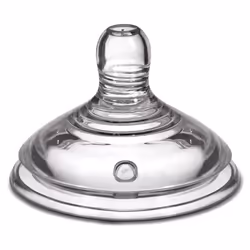Tommee Tippee Easi-Vent Sauger, Rond, Faible débit, 2 pièce(s)
