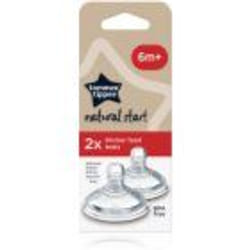 Tommee Tippee Natural Start Anti-Colic Teat Thick Feed 6m+ 2 pcs