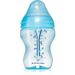 Tommee Tippee Closer To Nature Anti-colic Advanced Baby Bottle Slow Flow Blue 0 m+ 260 ml