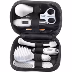 TOMMEE TIPPEE Kit de Soin Bébé Trousse Complète et Transportable Thermomètre et Ciseaux pour Bébé Pratique et Hygiénique