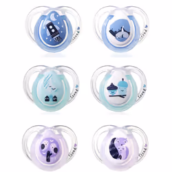 Tommee Tippee Sucet Nuit 0-6m Mixte x2