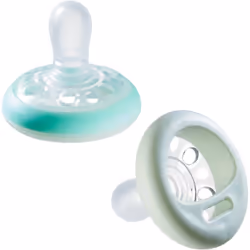 Tommee Tippee Closer To Nature Breast-like Natural Night 0-6m 2 pcs
