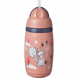 Chacun devrait avoir sa tasse préférée et les enfants ne font pas exception. La gourde isotherme avec paille Superstar de Tom ...
