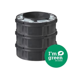 TOMMEE TIPPEE Recharges poubelle à couches Twist & Click avec GREENFILM antibactérien d’origine durable lot de 3