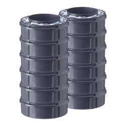 TOMMEE TIPPEE - Recharges pour poubelles à couches - Twist & Click - Film multicouche antibactérien - Pack de 12