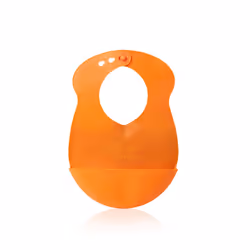 Tommee Tippee Bavoir Roll'n'Go, Bavoir étanche, Multicolore, 7 mois, Monochromatique, Snap, Silicone
