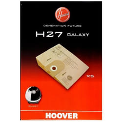 Hoover - Lot de 5 sacs en papier H27 pour Aspirateur 9178443