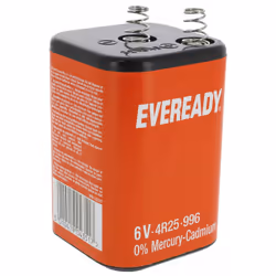 pile 4r25 6v energizer. caractéristiques du produit : type de piles : piles spéciales . format : 4r25 . tension : 6 volts. fa ...