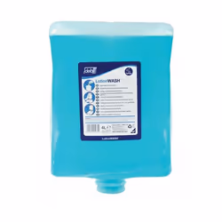 Lotion lavante sans solvant, la cartouche de 4l Lotion lavante pour les mains, légèrement parfumée, pour une utilisation régu ...