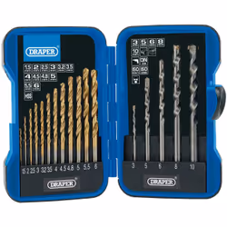 Draper Tools 18551, Perceuse, 17 pièce(s)