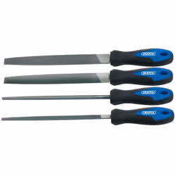 Draper Tools 44962, Jeu de limes, Poignée souple, 20 cm