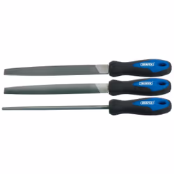 Draper Tools 44963, Jeu de limes, Poignée souple, 20 cm