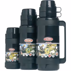 Thermos - bouteille isotherme plastique 1.8l noir - 061080