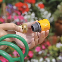 Adaptateur pour tuyau plat et spiralé en matériaux de haute qualité - blister