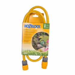 Hozelock Kit de raccordement de tuyau, 1,5 m, Au-dessus du sol, Gris, Jaune, Tuyau seulement, PVC, 170 mm