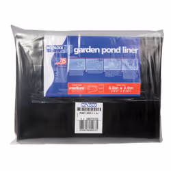 Hozelock Liners préemballés, Bâche pour bassin, Noir, PVC, 3000 L, 3000 mm, 4000 mm