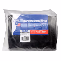 Hozelock Liners préemballés, Bâche pour bassin, Noir, PVC, 5000 L, 4500 mm, 4000 mm