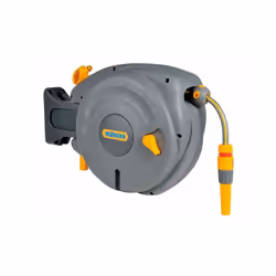 Hozelock 20m AutoReel, Enrouleur mural, Automatique, Fonctionnel, Vert, PVC, Mural