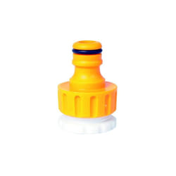 2184A6002 raccord pour robinet fileté extérieur diamètre 20/27/15/21 jaune/gris 16 x 10 x 20 cm - Hozelock