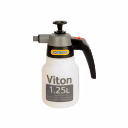 Hozelock Pulvérisateur Viton® 1,25 l, Pulvérisateur de jardin par compression, 1,25 L, Noir, Blanc, Polyvinyl chloride (PVC), ...