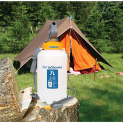 Hozelock - Pulvérisateur à pression préalable Portashower 5L Douche portative multi-usage - Garantie 2 ans