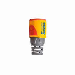 Hozelock Raccord AquaStop PLUS (12,5mm et 15mm), Connecteur de pistolet/pulvérisateur, Femelle, PVC, Gris, Jaune