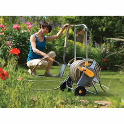 Hozelock Chariot métallique 60 m (sans tuyau)