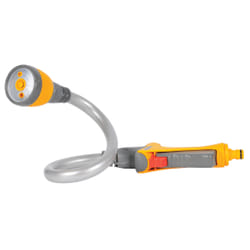 Hozelock Flexi Spray Lance d'arrosage de jardin PVC Gris, Jaune