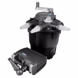 Hozelock Kit Filtre Bioforce Revolution 12000, Filtre à eau, Noir, Métal, PVC, En-dessous du sol, 2 cm, 3,2 cm