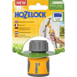 Raccord de fin de tuyau Hozelock diam 12,5 et 15 mm - Garantie 2 ans - 20% remboursés (voir conditions)