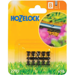 Bouchon obturateur fin de ligne ou pour boucher un trou existant 4mm (x10) - Hozelock