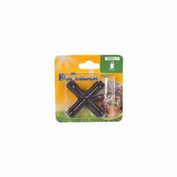Connecteur en croix pour créer une double dérivation du tuyau 13mm (x2) Le connecteur croisé Hozelock est fabriqué à partir d ...