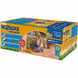 Tuyau Extensible Superhoze 15M ¤ Idéal pour toute utilisation au jardin avec un maximum de confort ! Conception dynamique qui ...