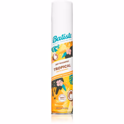 Le shampooing sec Batiste Tropical redonne du volume et de la fraîcheur à votre chevelure. Profitez d’une nouvelle sensation  ...