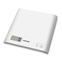 Salter 1066 WHDR15 escabeaux de cuisine Blanc Comptoir Balance de ménage électronique