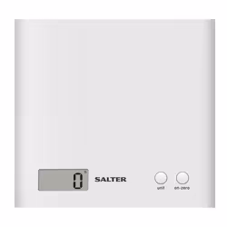 Salter 1066 WHDR15 escabeaux de cuisine Blanc Comptoir Balance de ménage électronique