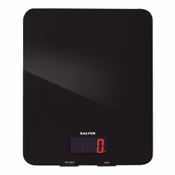 Salter 1150 BKDR escabeaux de cuisine Noir Comptoir Rectangle Balance de ménage électronique