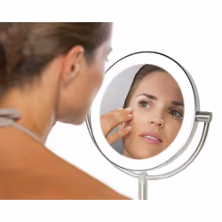 HoMedics MIR-8150-EU miroir de maquillage Autonome Rond Acier inoxydable - Vue supplémentaire 4