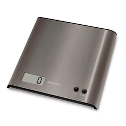 Salter 1087 SSDR escabeaux de cuisine Noir, Acier inoxydable Comptoir Balance de ménage électronique