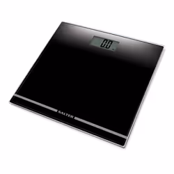 Salter 9205 BK3R, Pèse-personne électronique, 180 kg, Noir, kg, Carré, Verre