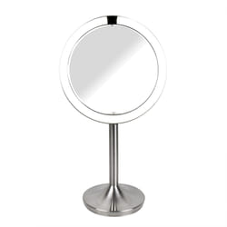 HoMedics Twist miroir de maquillage Autonome Rond Acier inoxydable