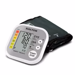 Salter BPA-9201, Bras supérieur, Automatique, Gris, Blanc, 2 utilisateur(s), 22 - 42 cm, kPa, mmHg