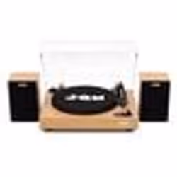 Platine vinyle Jam Bois avec paire denceintes