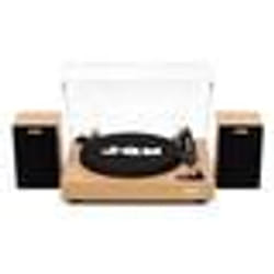 Platine vinyle Jam Bois avec paire denceintes