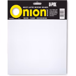 Tablette de mélange à feuilles jetables Onion UPOL Solution propre pour mélanger les pâtes de remplissage et les matériaux Ré ...